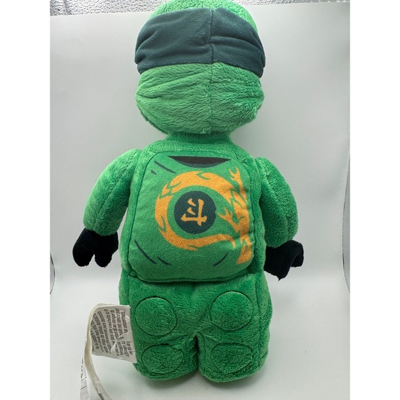 LEGO Ninjago Green Ninja Lloyd Plush Toy Stuffed Animal - Picture 3 of 7